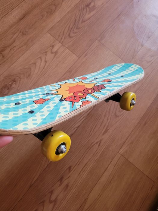 Скейтборд деревянный детский