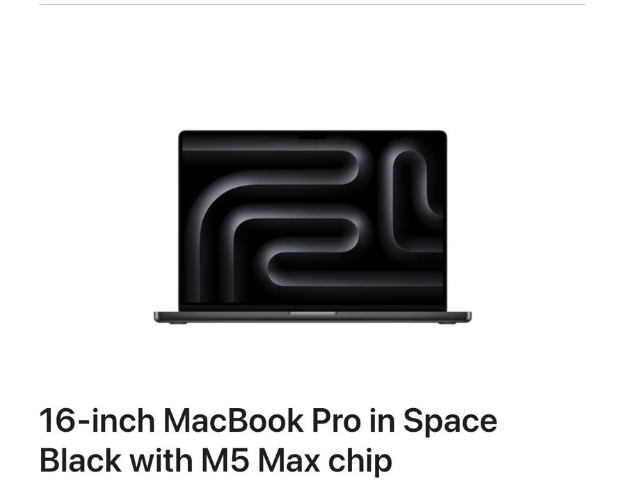 Apple MacBook M5 Max/RAM128/SSD4TB