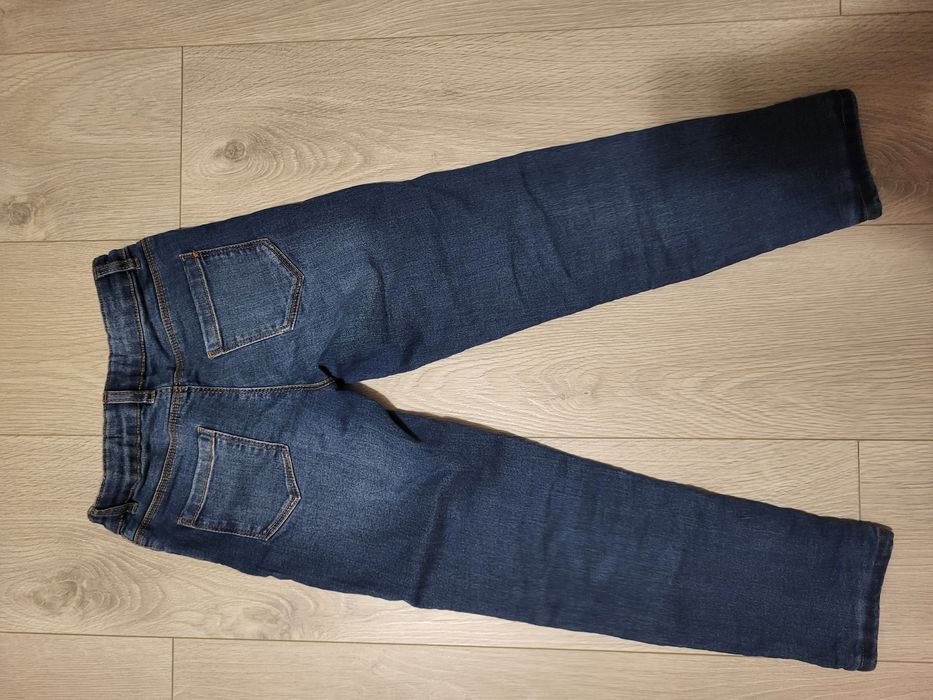 Jeans dublat 128 cm