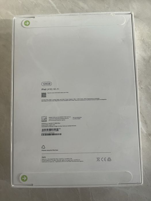 Ipad A16, 128 Gb, Blue