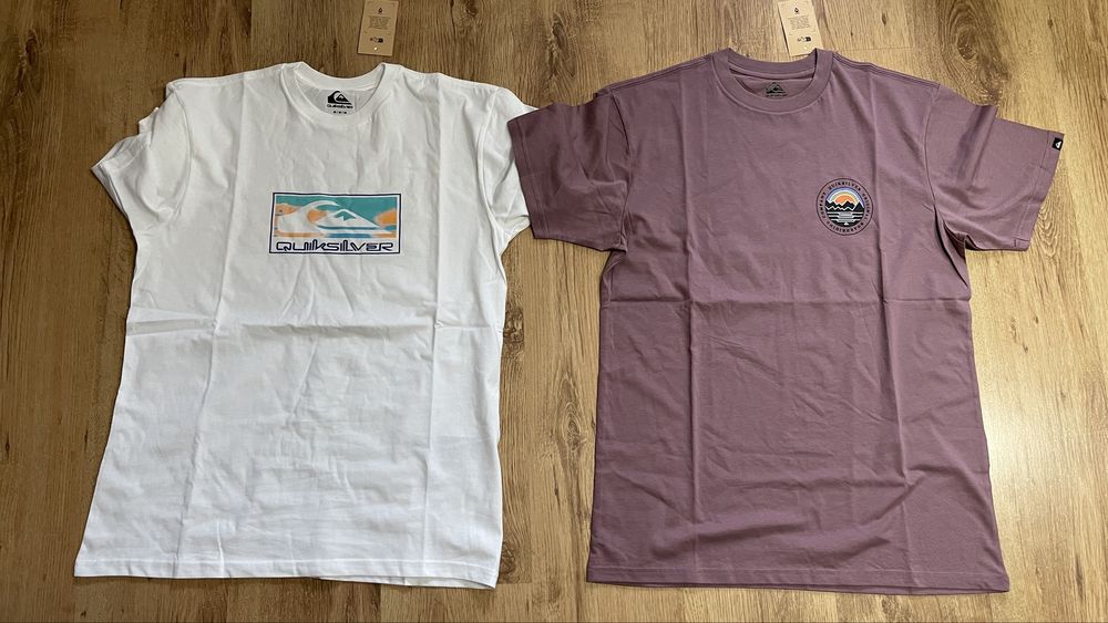 Tricou Original Quicksilver Marime M Cu Eticheta Calitate Premium