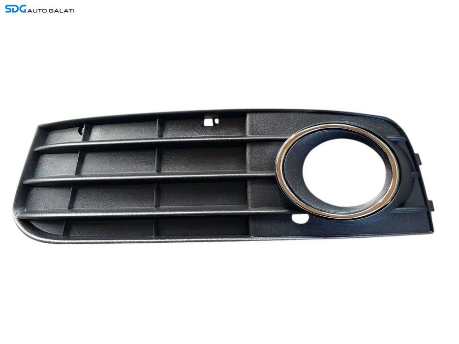 Grila Ornament Proiector Ceata Stanga de pe Bara Spoiler Fata Audi A4 B8 2008 - 2012 Cod 8KD807681 [B4652]