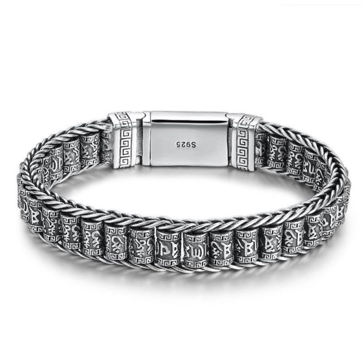 Bratari unisex argintiu