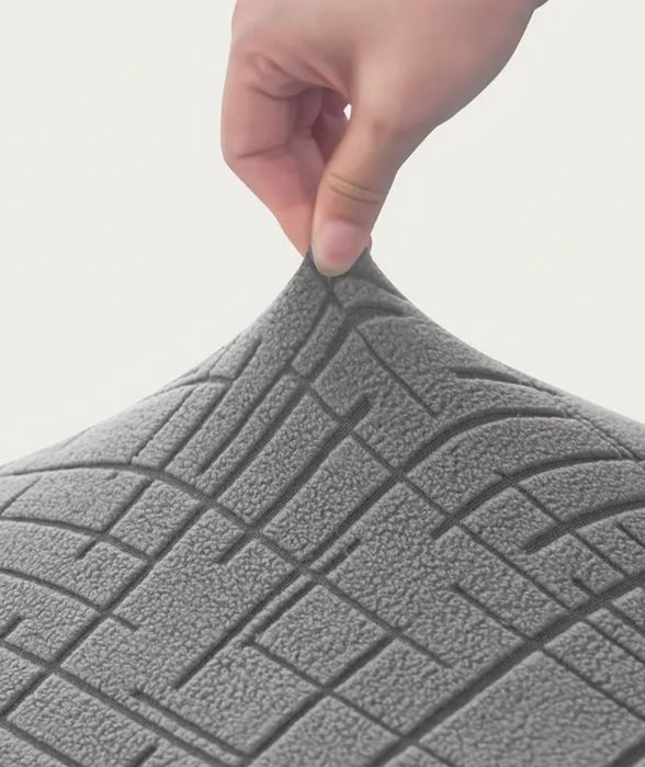 Комплект 4 броя сиви калъфки за столове