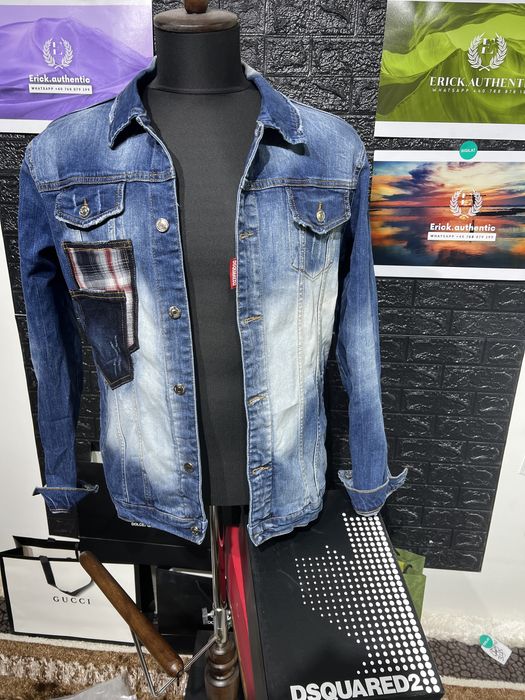 Geaca blugi dsquared 2024 primavara