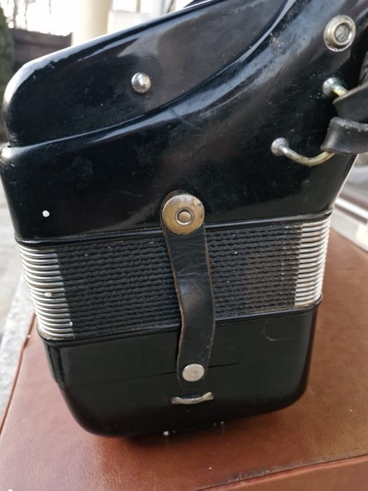 Acordeon Parrot cu 80 de bași negru