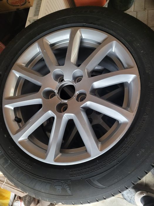 Vand set roti Audi  255x55 r16, 5x112, de vară