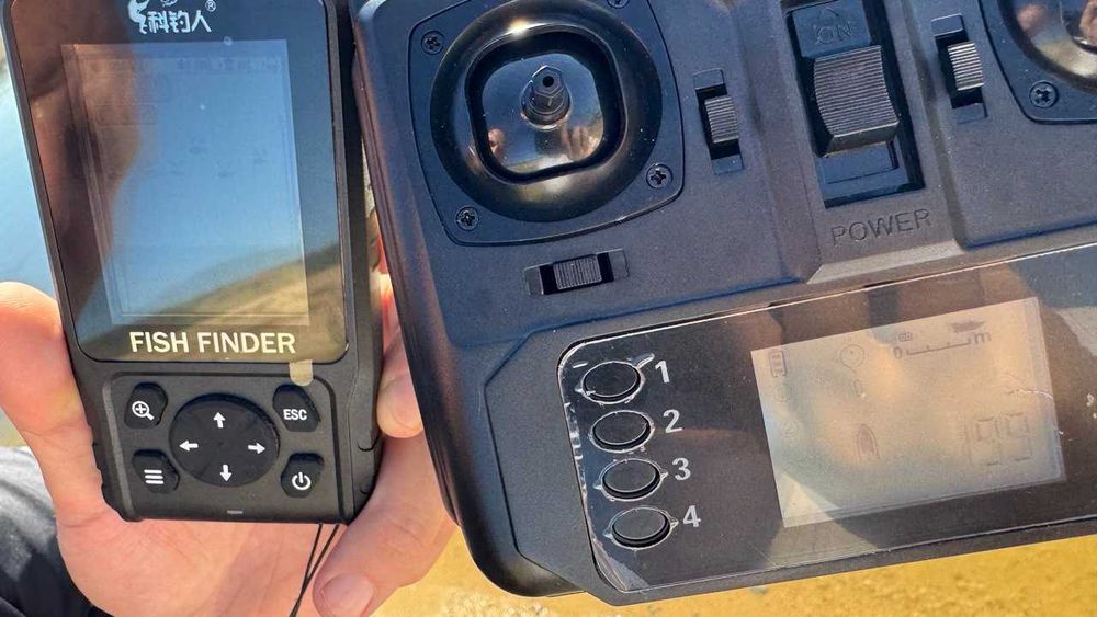 Безжичен Сонар За Риболов 200м Обхват Цветен LCD дисплей XF11W
