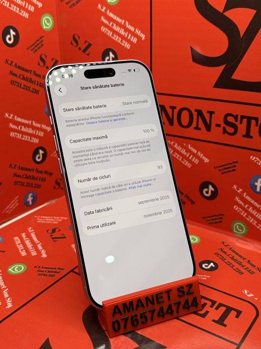 Iphone 17  aspect ca nou Amanet SZ Non Stop