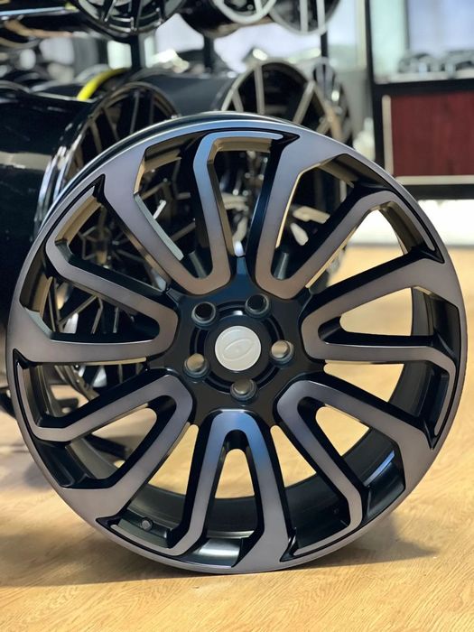 Jante Range 22 R22 Full BLACK Si Polish Model Sport Range rover vogue range rover sport jante Land rover