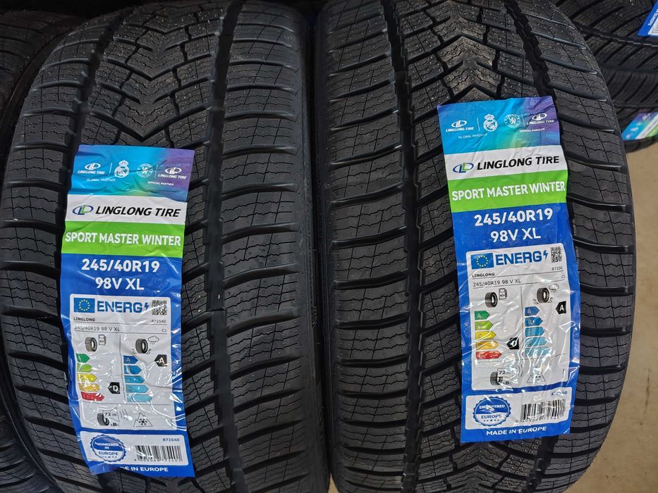 4бр.НОВИ зимни гуми LINGLONG 245 40 19+275 35 19 DOT26 SPORT PAKET цена за брой