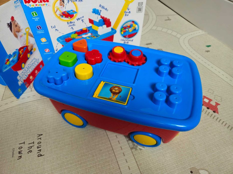 Образователна игра - ремърке с кубчета