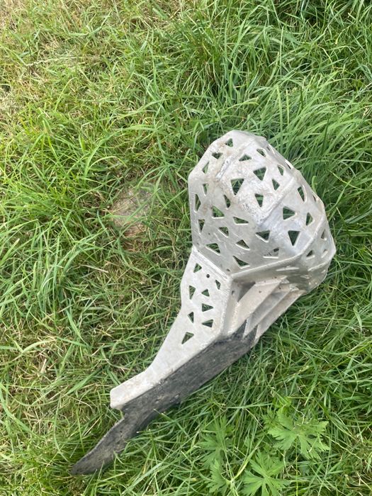 Vând scut aluminiu pentru motocicletă 2timpi!!
