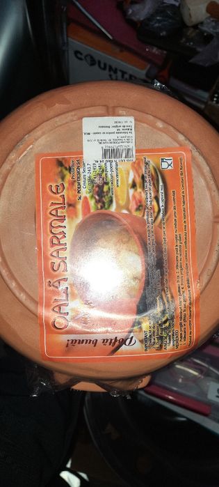 Oala din lut pentru sarmale 4 litri