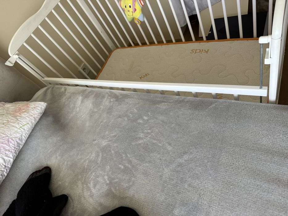 Kinderkraft   Дървена кошара на 3 нива 60x120см