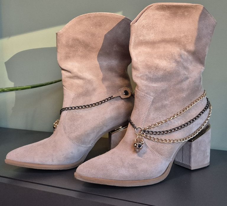 Боти Carini велур, номер 39