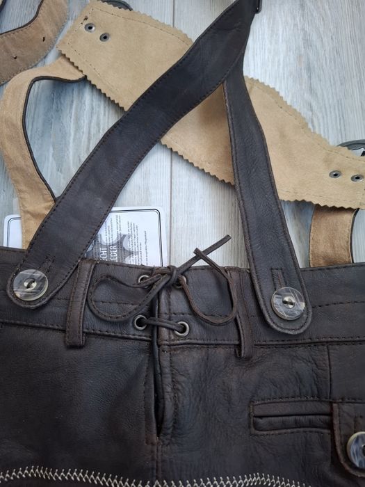 Кожени панталони Нови естествена кожа.