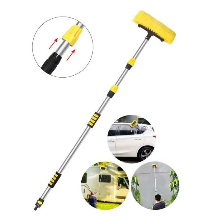 Четка за почистване с телескопична дръжка 3 метра