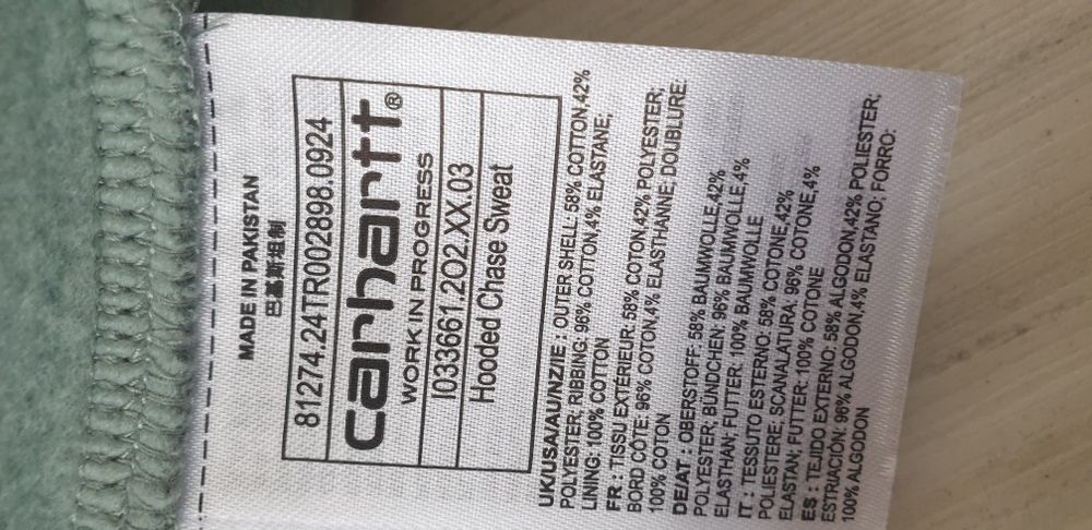 Carhartt  Sweatshirt  Mens Size М  НОВО! ОРИГИНАЛ! Мъжки - Суитшърт!