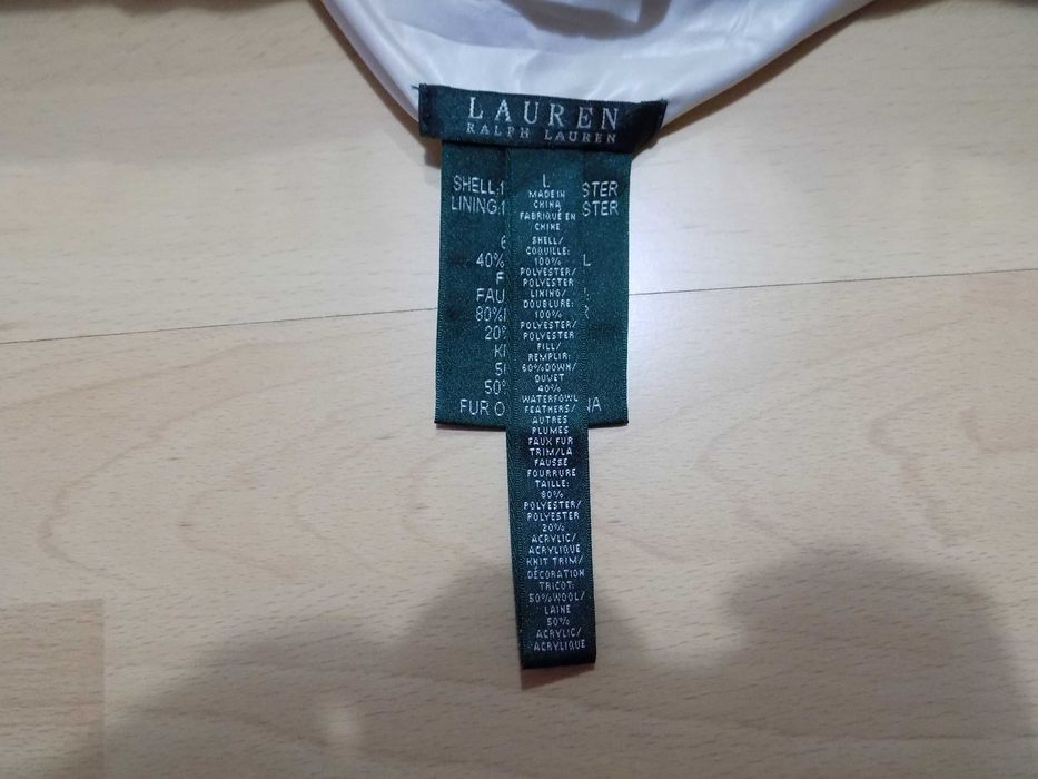 пухено яке polo ralph lauren пухенка парка зимно дамско оригинално L