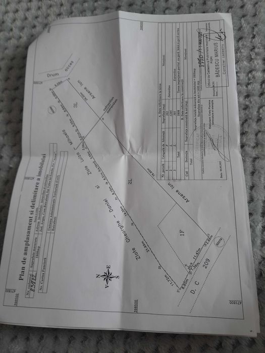 Teren de vanzare Valea lui Enache la 10 minute de Curtea de Arges.1800 m .deschidere la strada principala 20 m.acces la utilitati.25000 euro.