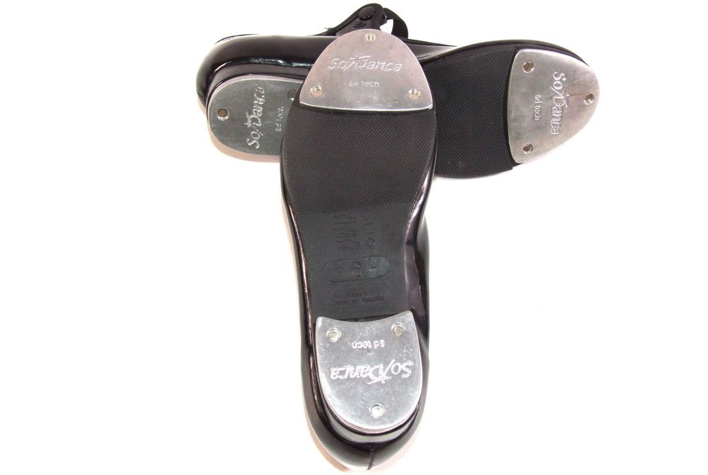 Pantofi pt dansat STEP, 34, piele lac, Made in Rep. Dominicana, ca NOI