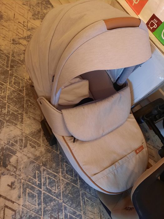 Количка Tutis Viva Life 3в1 сив цвят новородено, летен кош и кош кола