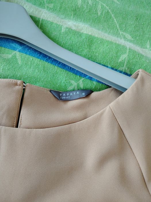 Rochie Papaya culoare camel