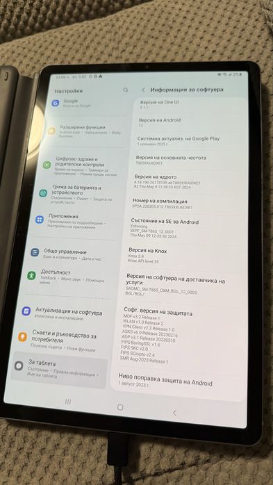 Таблет Samsung Galaxy Tab S6 (SM-T865) – LTE | 10.5″ | с клавиатура