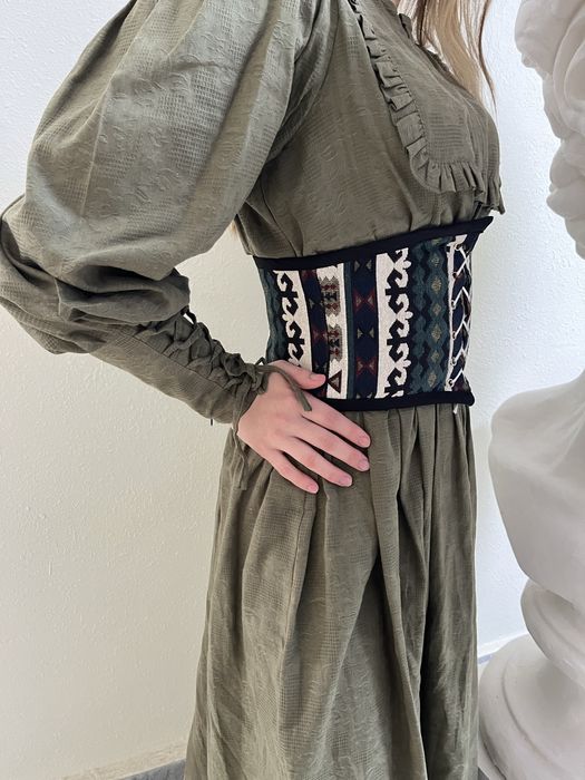 Со шью пояс, баска, аксесуары , этно пояс