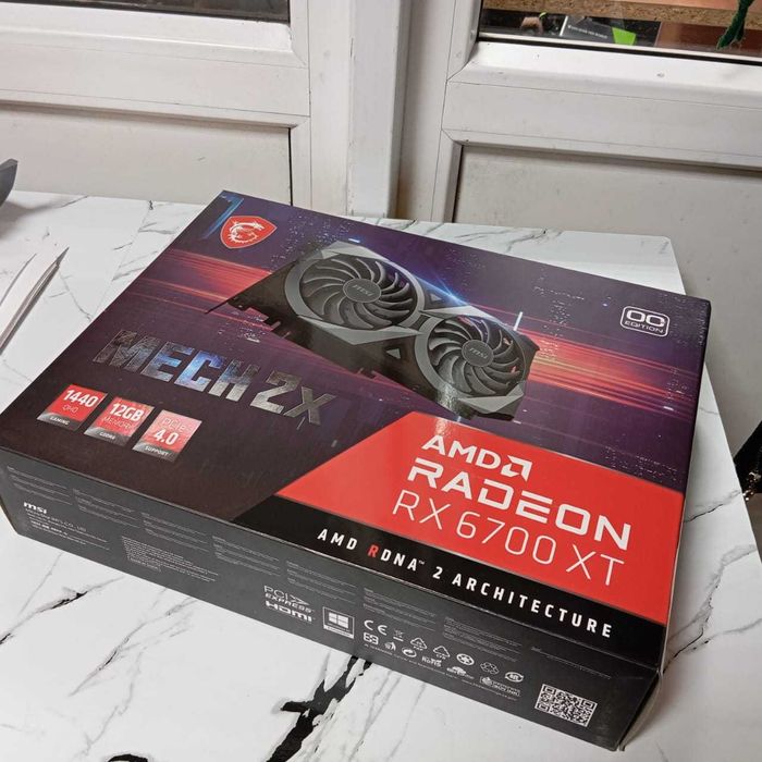 Видеокарта Radeon RX 6700 XT Mech 2x 12g