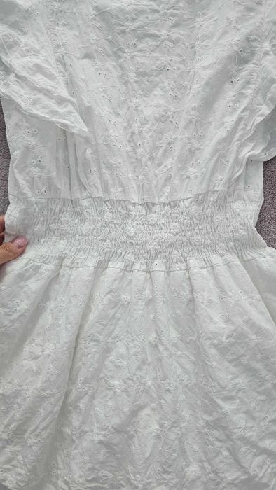 Rochie alba de vara Sunshine