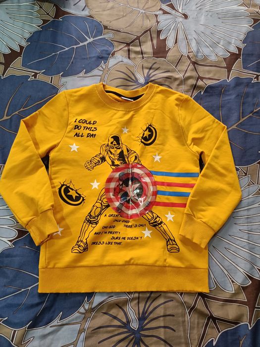 Свитшот для мальчика размер 7-8 лет