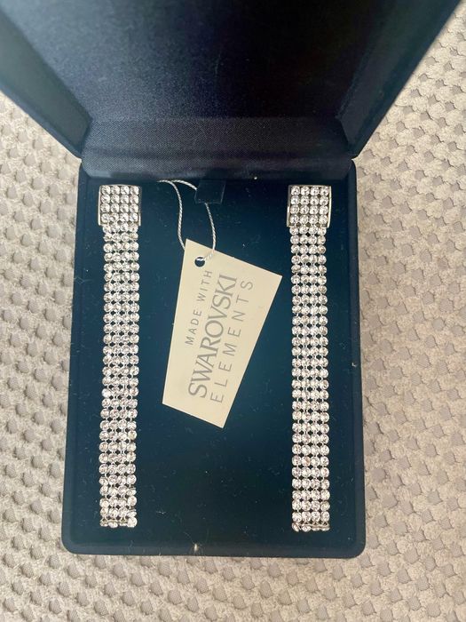 Дълги Обеци Swarovski