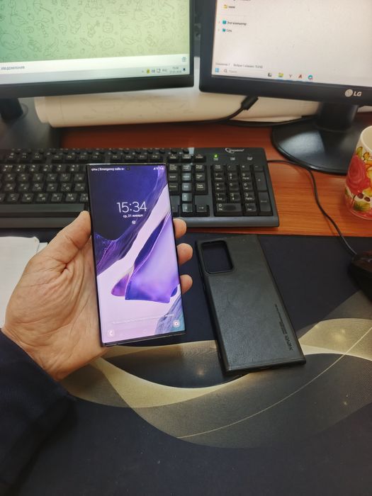 Samsung note 20ultra 5G 12/128gb(2022)ideal iwlawi zur aybi yuq tozza