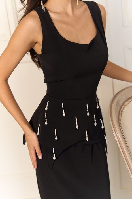 Баска с вышивкой