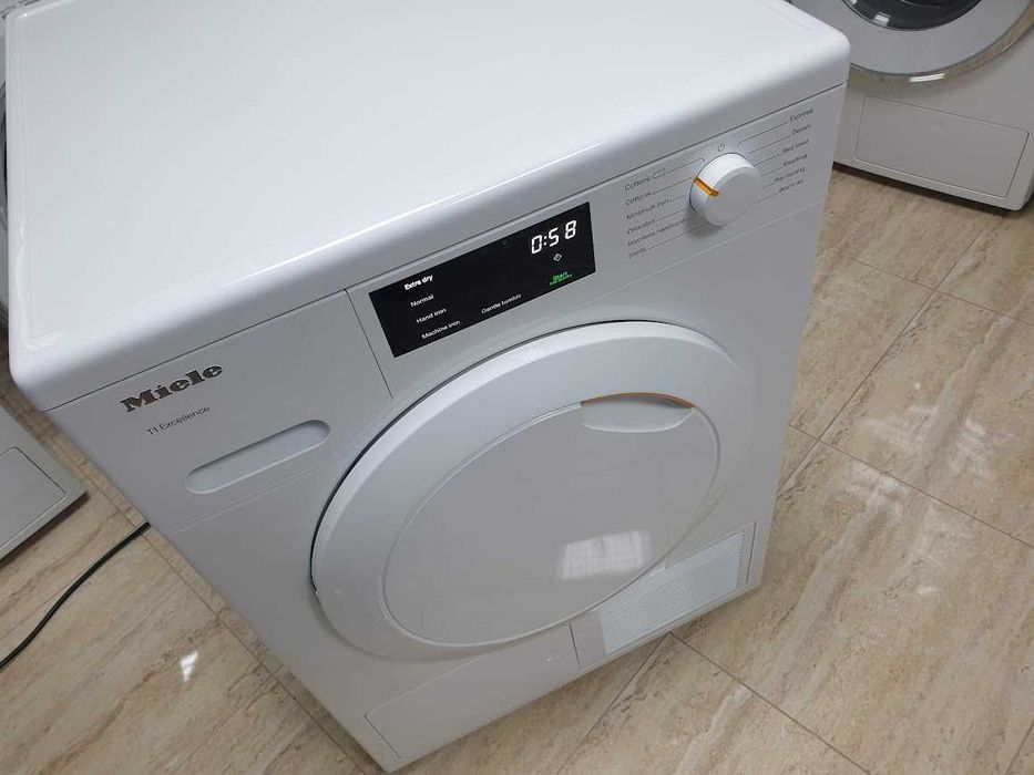 UK Miele T1 Excellence Сушилня с Термопомпа Миеле 12м Гаранция