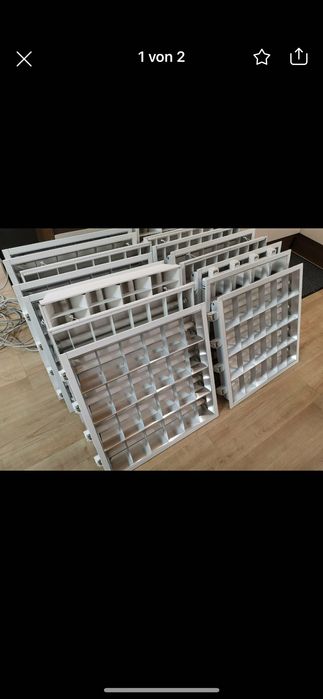 Lampa cu neon pătrată 62•62 cm