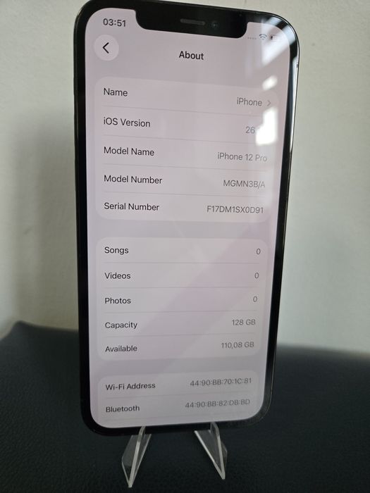 iPhone 12 Pro 91% Baterie originală!
