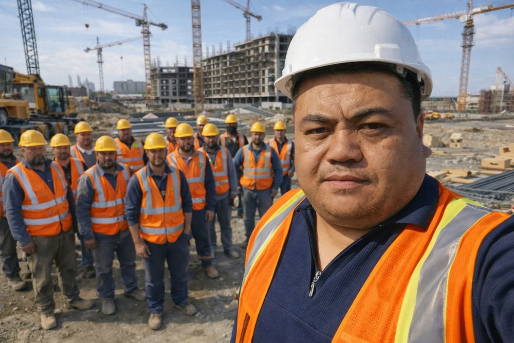 Бригада строителей