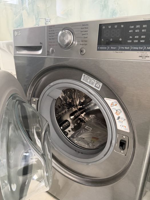 NOUǍ!! Masina de spalat rufe LG, AI direct drive, 8 kg