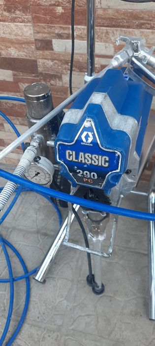 Graco 290 PC  Classic  Бояжийсса Машина  за Всички Бои Шпакловка Нов Модел Супер Клас