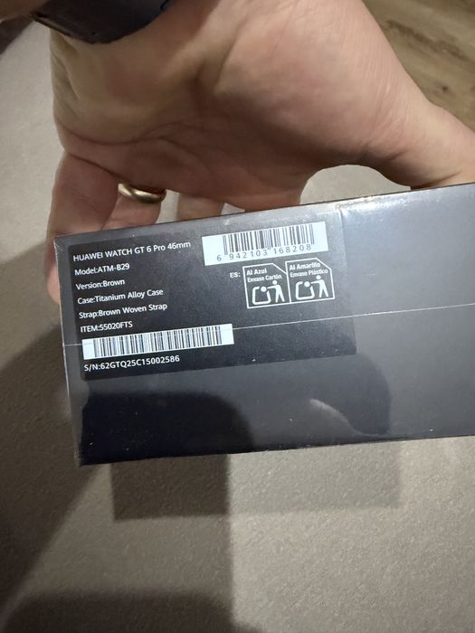 Smartwatch Huawei GT6 Pro 46 MM - sigilat