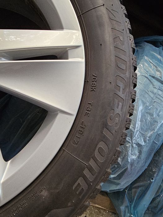 Jante aliaj 16" Skoda 3/4 Volkswagen cu anvelope iarna MS  205 55 16