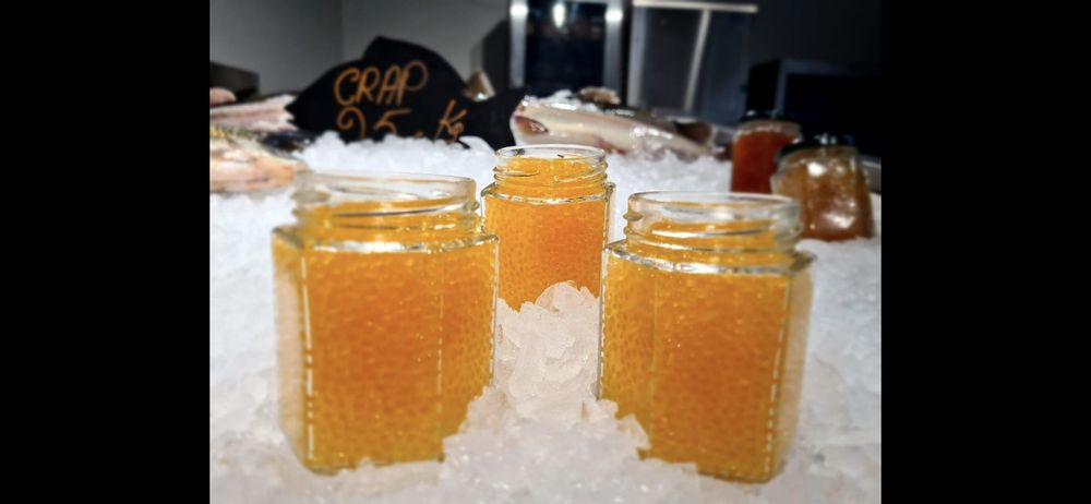 Icre pastrav curcubeu, caviar de pastrav
