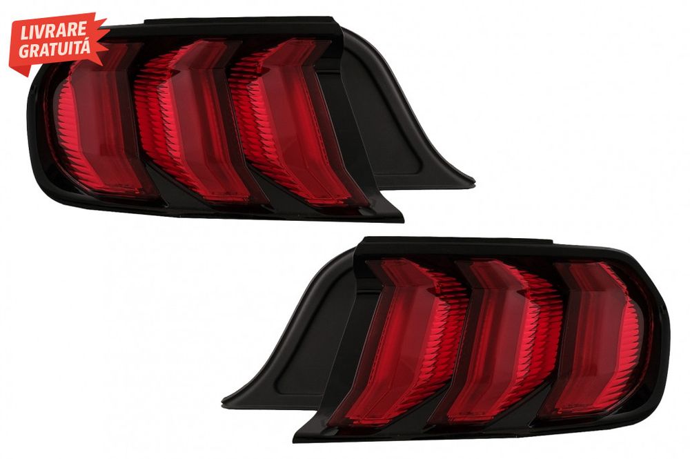 Stopuri Full LED compatibile cu Ford Mustang VI S550 (2015-2019) Semna