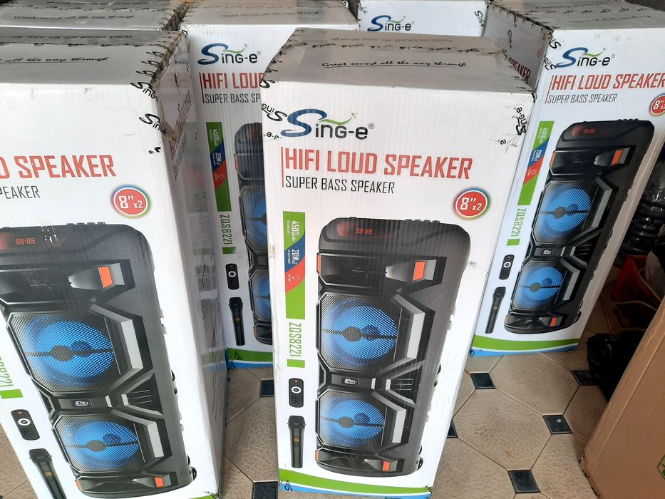 БЕПУЛ Доставка, Симсиз Караоке ZQS (2025) Колонкалар+ Симсиз Микрофон