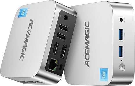 Mini PC ACEMAGIC Vista V1, Intel Twin Lake N150, 16GB DDR4, 256GB SSD