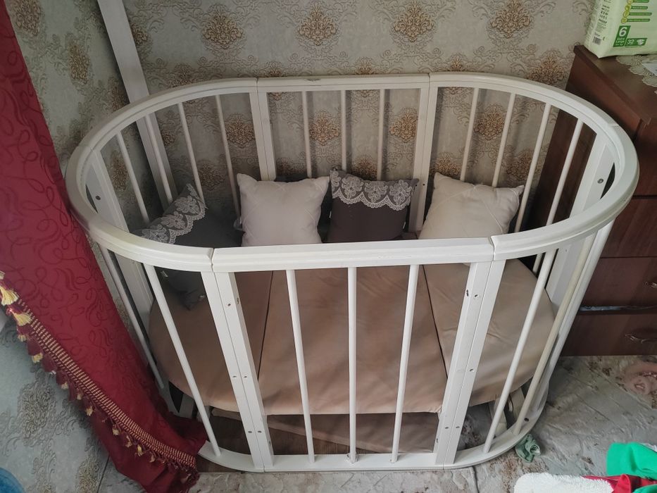 Детская Кровать с бортиками