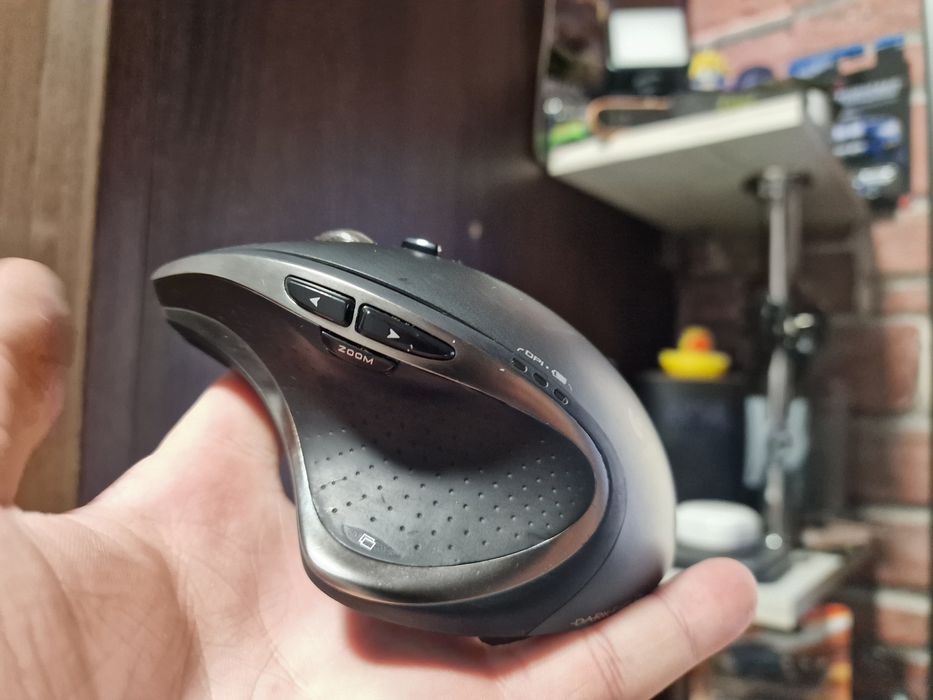 Mouse Wireless Logitech Performance MX + Receiver Unifying Original